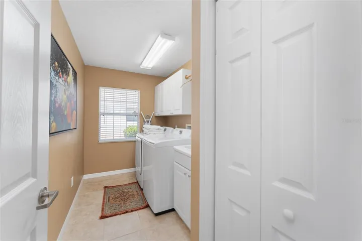Inside Laundry Room with washer and dryer