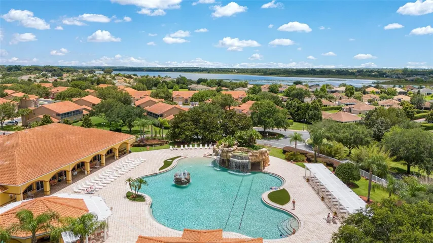 Resort style pool