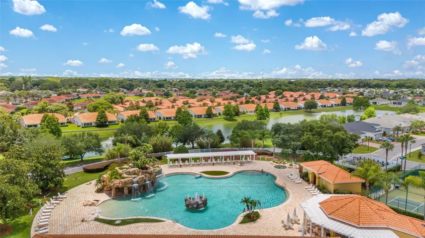 Resort style pool