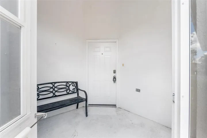 Front covered porch