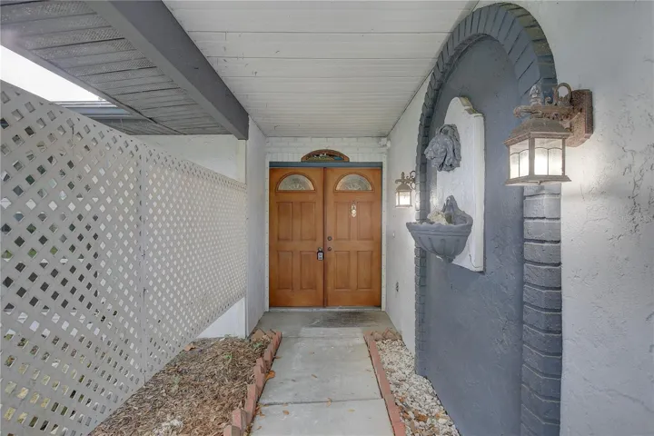 Front entrance