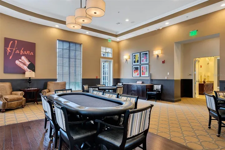 POKER AND GAME ROOM