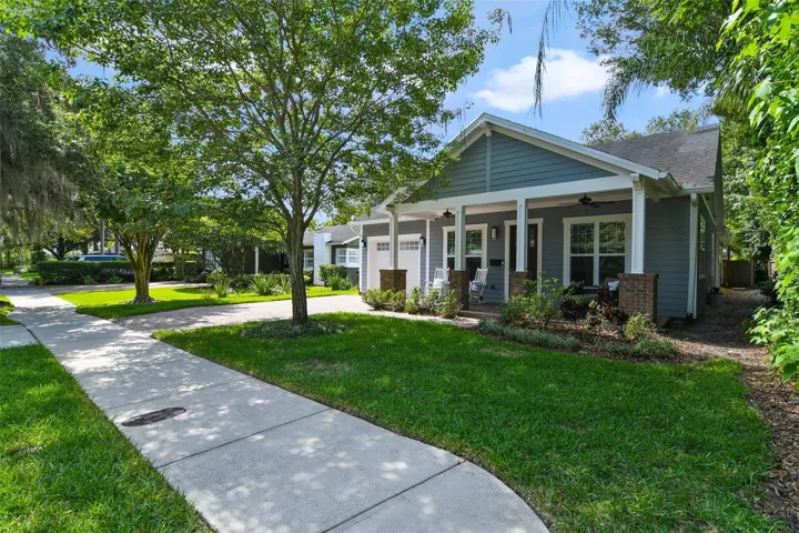 528 W. Hazel Street. Front porch views of Dubsdread Golf course