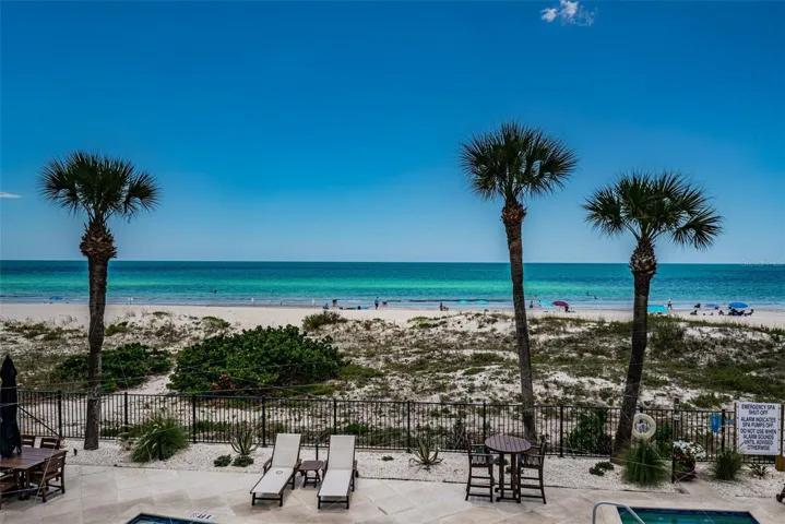 ... Direct Gulf-front View From Residence # 130.. Gulf Water Temp 84 Degrees. Looking Due West.. The Best Seat in the House is from Your Living Room Coach..