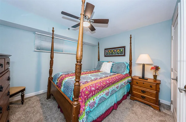 .. Guest Bedroom  (  12.1 x 9.1  ) Looking In.. New Wall Finish - New Carpeting - 2 New Closets..