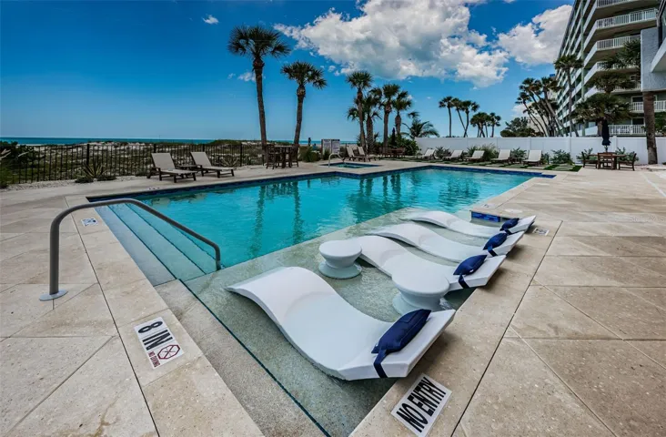 .. With Only 12 Residences -The Beach House make a Perfect Family Vacation Getaway Spot.. Shot - SE Side of Pool