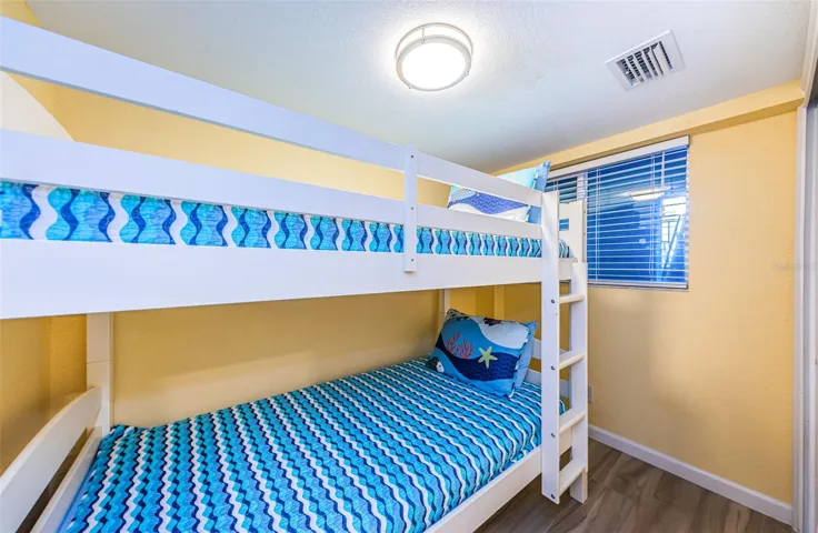 .... As Part of the Remodel - Sellers added this 3rd Room for Flex Area.. Over Time it had various uses.. Here it was used for Two Little ones..