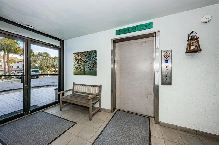 ...Beach House - Lobby With New Elevator...