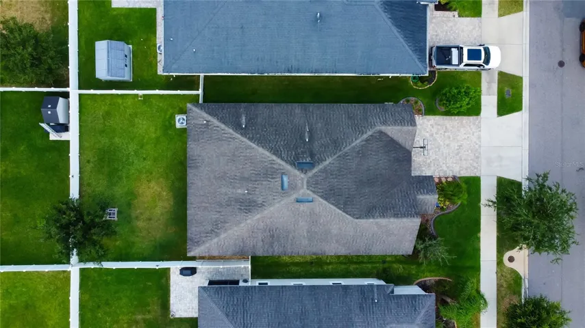 Aerial of home