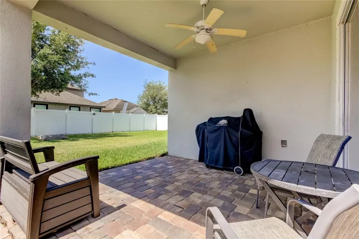 Covered patio