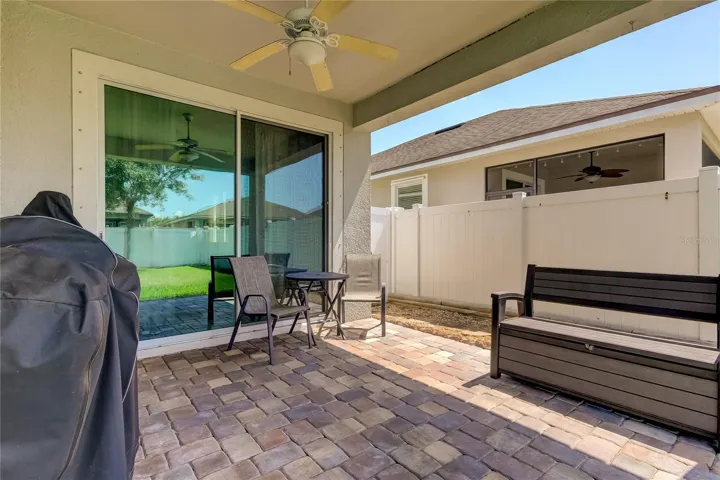 Covered patio