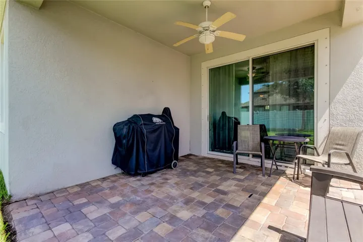 Covered patio