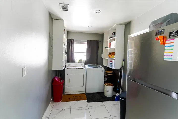 Laundry area