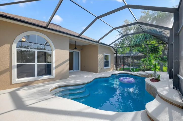 Private Pool with water view