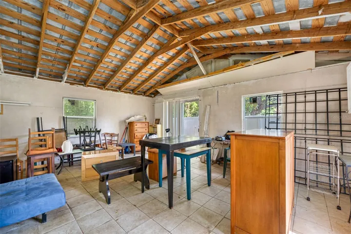 Large detached building great for rental or mother-in-law.