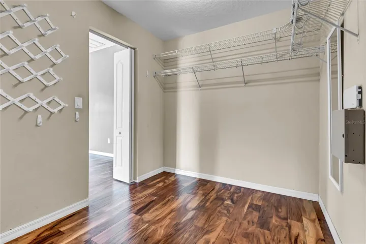 Upstairs Master Closet View 2