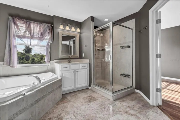 Upstairs Master Bathroom View 2