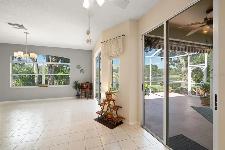 dinette area off covered portion of patio