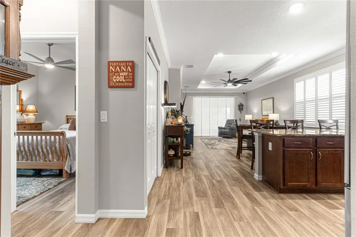 Enter the Great Room & Open Concept Kitchen