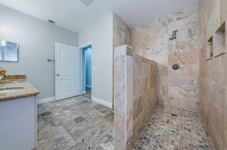 Second Floor walk in Shower