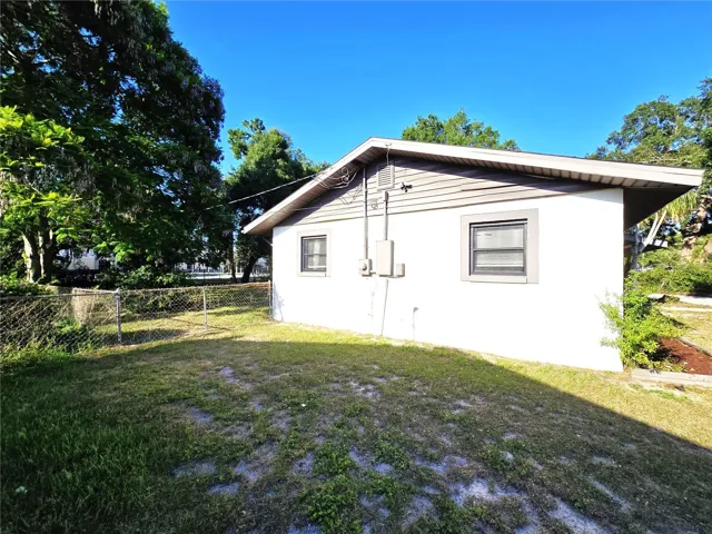 Front left side of home