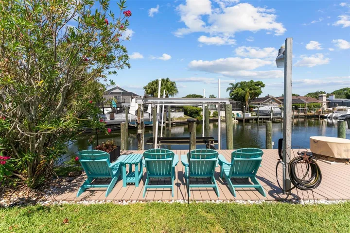 looking towards boat dock