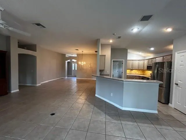 view from Lanai to front door