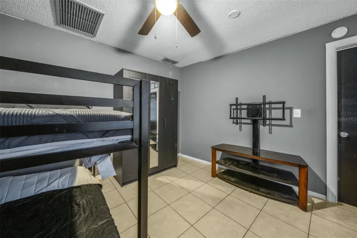 Bedroom # 3- tile floors