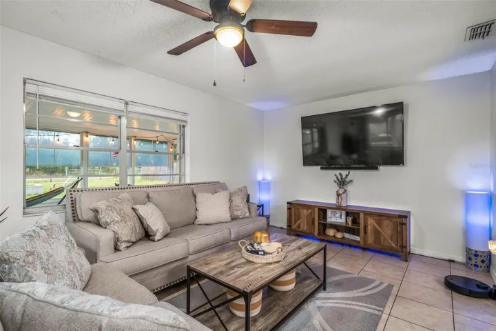 Living room- ceiling fan