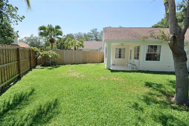 Fenced Backyard