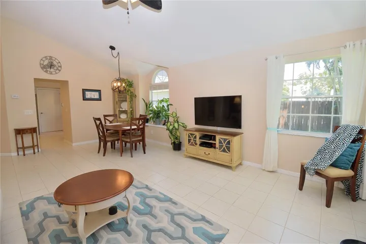 Tile Floor Through Main Living Area