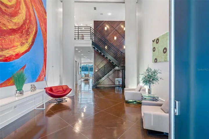 living and dinning area