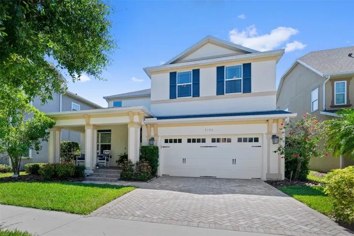 Welcome to your new ENERGY EFFICIENT HOME in the Birchwood community of Harmony offering 5-bedrooms, 3-full bathrooms - INCLUDING A MAIN FLOOR BED/BATH - WHOLE HOUSE SOLAR (Owned!), a WATER SOFTENER/FILTRATION SYSTEM and CONSERVATION VIEWS from your SCREENED SALT WATER POOL!