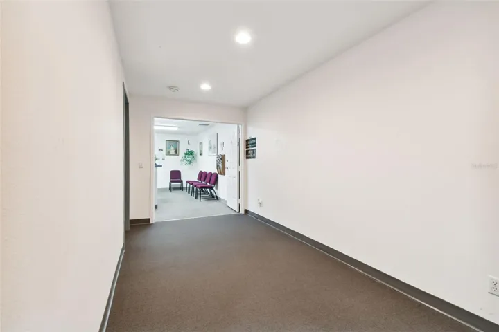 Hallway to upstairs office