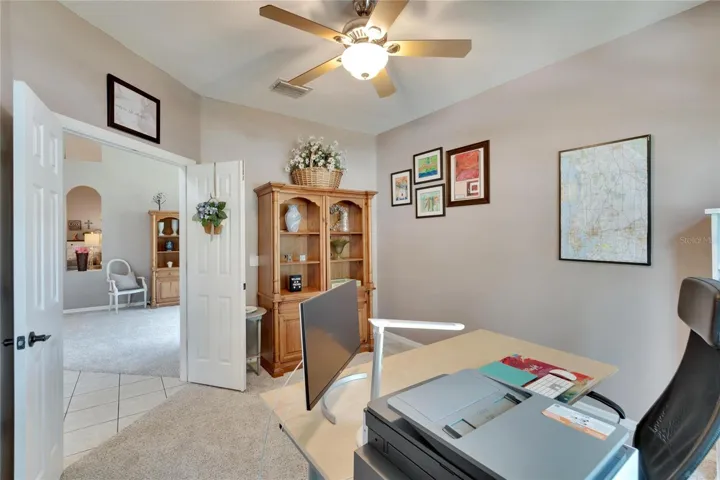 Spacious home office