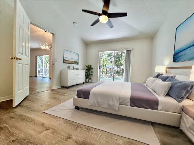 Main Bedroom Virtually Stagged