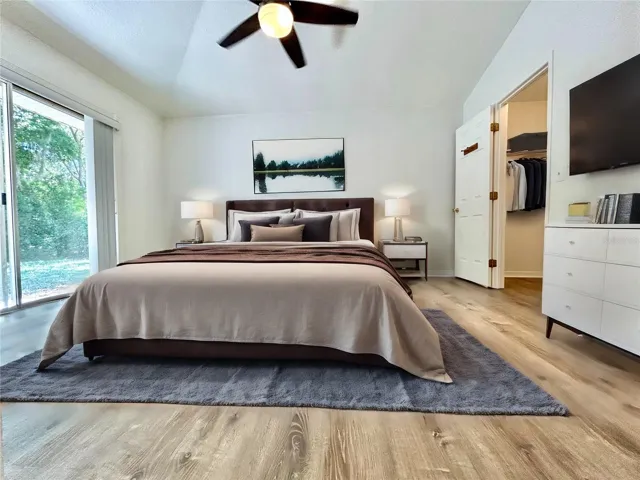 Main Bedroom Virtually Stagged