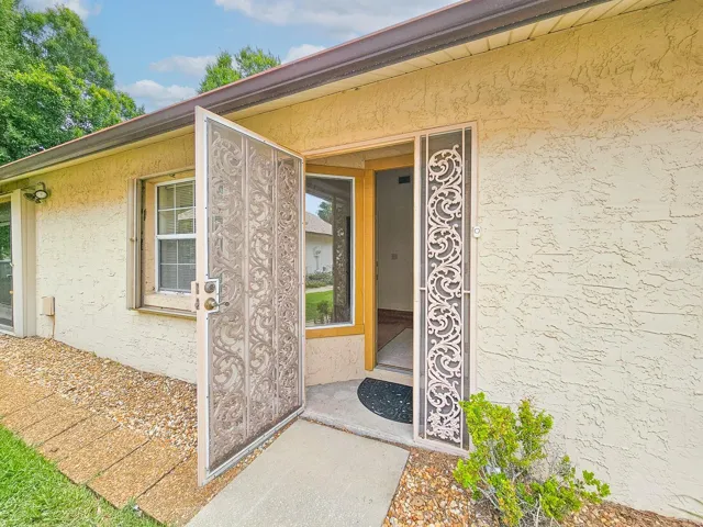 Lockable Wrought Iron Door