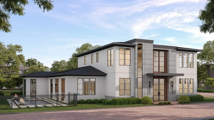 698 N. New York rendering front / side