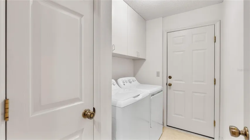 Inside Laundry Room Off Of Garage