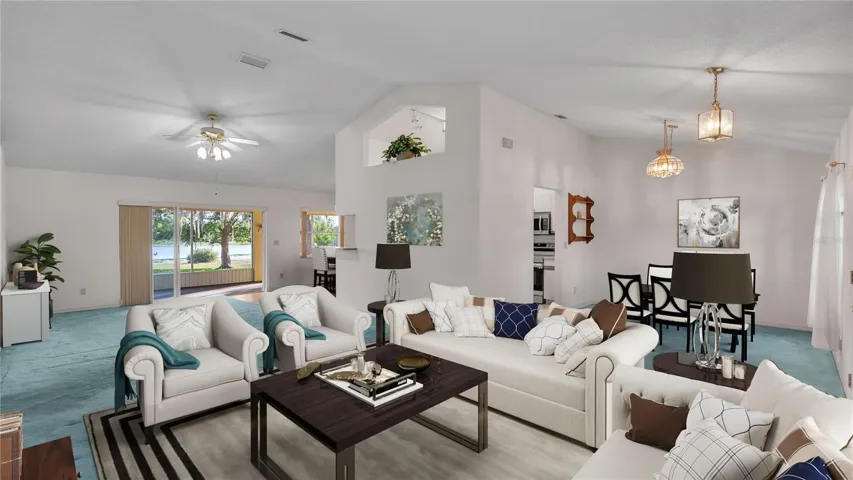 Great Room/Living Room & Dinning Area