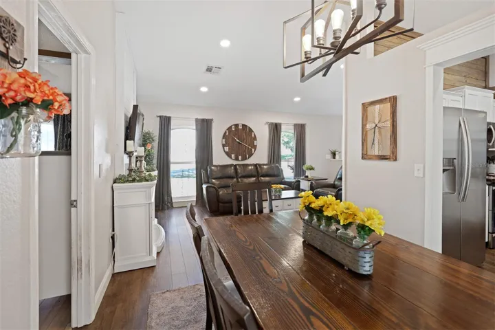Dining Room to Living Room