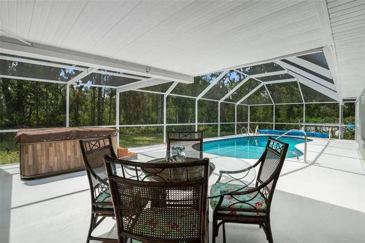 Heated pool and Hot tub