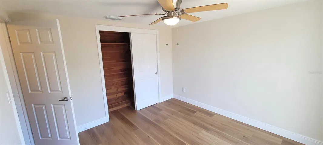 Rear 3rd bedroom cedar closet