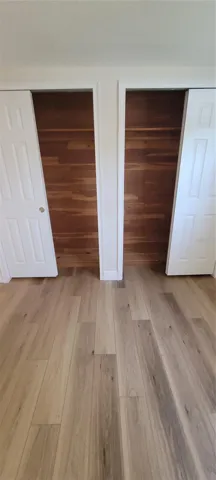 Front bedroom-Cedar paneled inside closets
