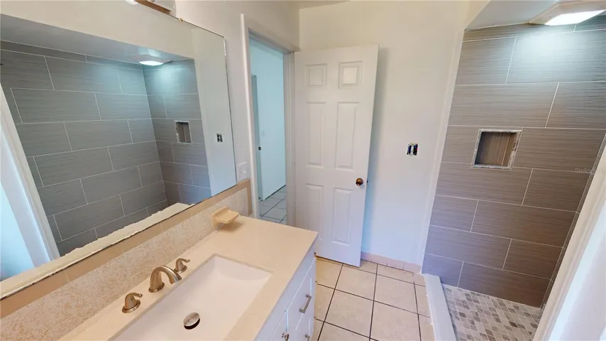 Updated primary bathroom