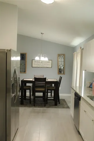 View from Laundry Area to Dinning Area