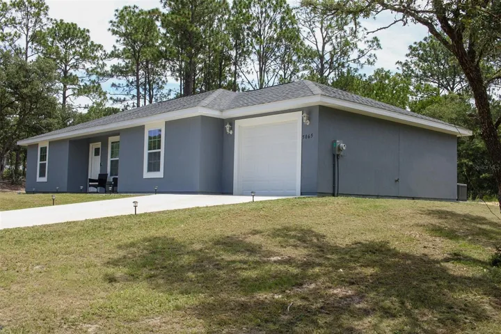 Side View of Home