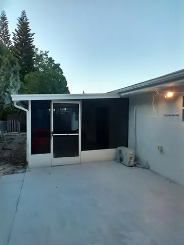 Back of the property