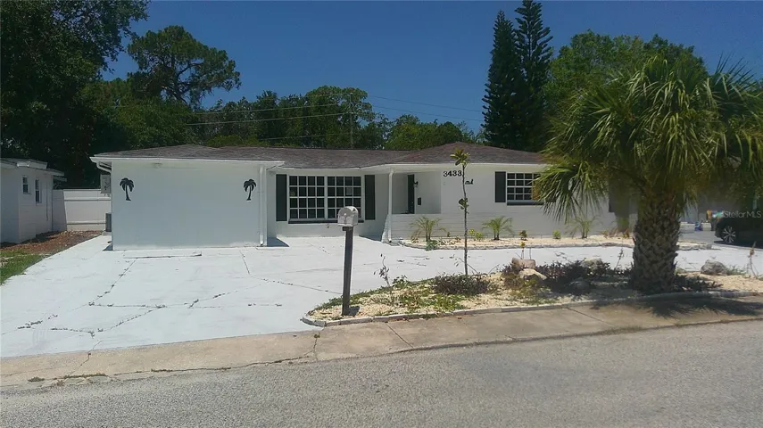Front of the house